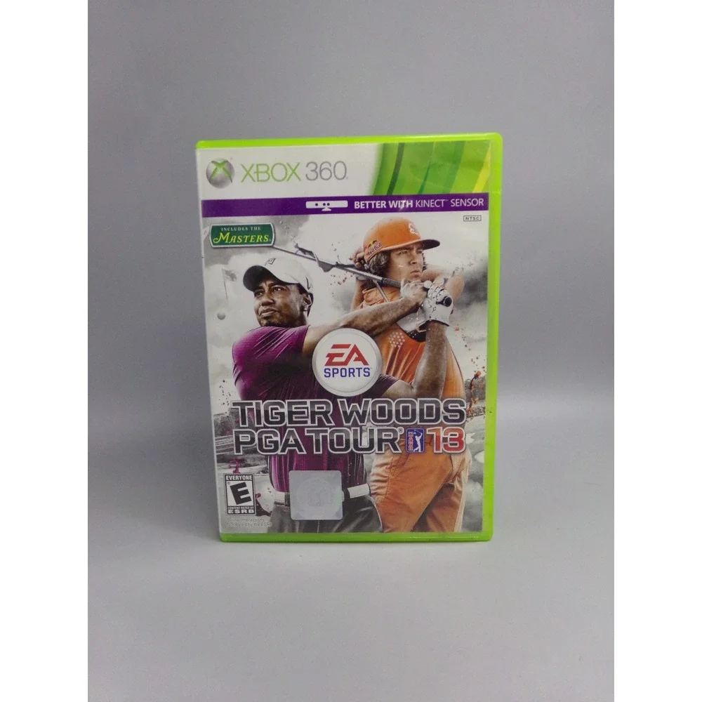 Xbox‎ 360 Tiger Woods PGA Tour 13 Disc Game Disc Case Kinect Sensor Compatible